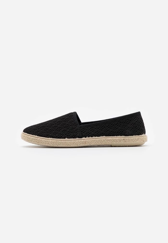 Chaussure Basse ANNA FIELD Anna Field Espadrilles Noir Femme | OIW-0443234